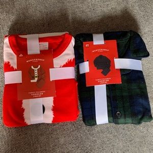 Wondershop‎ bundle of 2 sets of Toddler holidays PJ